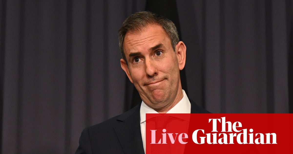 Australia news live: Jim Chalmers hails ‘resilient’ economy but expert says national accounts show ’too little growth and too much inflation’